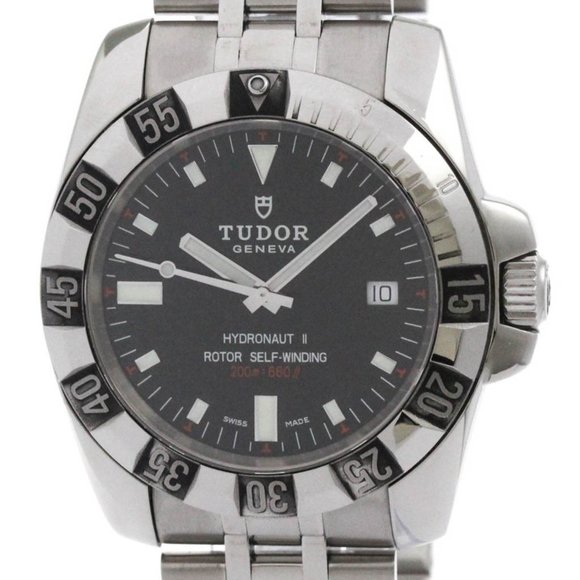 TUDOR Hydronaut Stainless Steel Automatic Mens Watch 20030 Polished - Picture 1 of 8